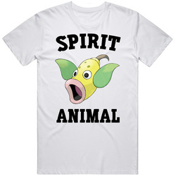 Weepinbell Is My Spirit Animal Mens Cotton Tee T Shirt