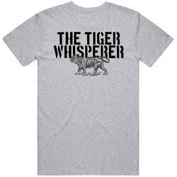 The Tiger Whisperer Animal Mammal Big Cat Mens Cotton Tee T Shirt