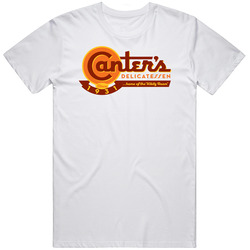 Canters Deli Los Angeles Restaurant Cool Retro Vintage Classic Food Mens Cotton Tee T Shirt