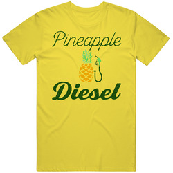 Pineapple Diesel Cannabis Ganja Marijuana Strain Smoking Fan Worn Look Mens Cotton Tee T Shirt