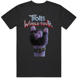 Thrash Trolls World Tour Concert Mens Cotton Tee T Shirt