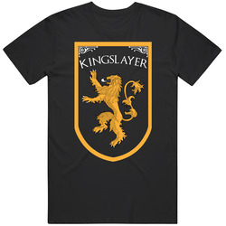 Kingslayer Jaime Lannister Game Of Thrones Tv Show Fan Mens Size Large Black Mens Cotton Tee T Shirt
