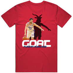 Furkan Korkmaz Basketball Fan Goat Mens Cotton Tee T Shirt