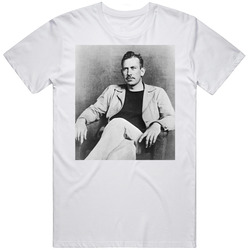 John Steinbeck Most Controversial Writer Author Novels Book Worm Nerd Reading Fan Mens Cotton Tee T Shirt