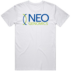 Neogenomics Inc Nasdaq Company Logo Employee Fan Mens Cotton Tee T Shirt