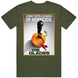 The Glades Tv Show Mens Cotton Tee T Shirt