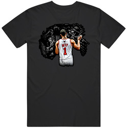 Derrick Rose Chicago Bulls Basketball Mens Cotton Tee T Shirt