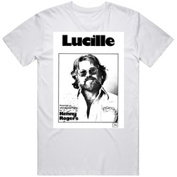 Kenny Rogers Lucille Music Fan Mens Cotton Tee T Shirt