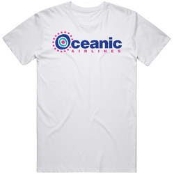 Oceanic Airlines Airline Logo Mens Cotton Tee T Shirt