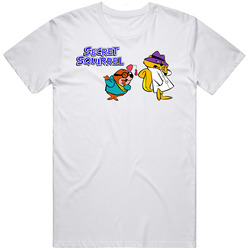 Secret Squirrel Cartoon Tv Show Funny Mens Cotton Tee T Shirt