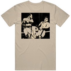 Larry Holmes Muhammad Ali Boxing Retro Mens Cotton Tee T Shirt