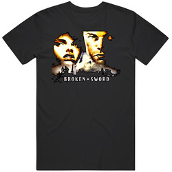 Broken Sword Movie Game Mens Cotton Tee T Shirt