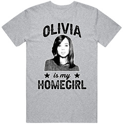Olivia Pope Scandal Is My Homegirl Female Tv Character Fan Mens Cotton Tee T Shirt