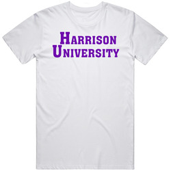 Harrison University Fictional College Old School Movie Fan Mens Cotton Tee T Shirt