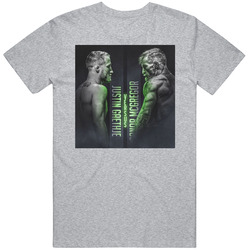 Conor Mcgregor Versus Justin Gaethje Match Mens Cotton Tee T Shirt