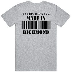 Made In Richmond Custom Mens Cotton Tee T Shirt