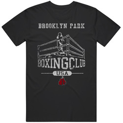 Brooklyn Park Boxing Club Gym Mens Cotton Tee T Shirt