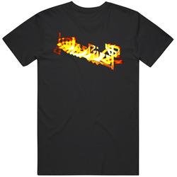 Judas Priest Rock Music Band Heavy Metal Logo Mens Cotton Tee T Shirt
