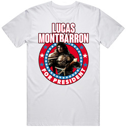 Lucas Montbarron Dungeon Siege 3 Rpg Role Playing Game Characters For President Video Game Gaming Gamer Mens Cotton Tee T Shirt