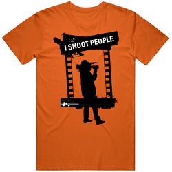 I Shoot People Film Shoot Mens Cotton Tee T Shirt