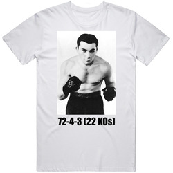 Barney Ross Boxing Legend Mens Cotton Tee T Shirt