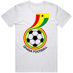 Ghana Football Soccer World Cup Mens Cotton Tee T Shirt