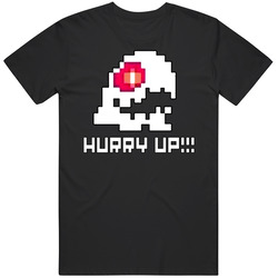 Bubble Bobble Hurry Up Funny Video Game Mens Cotton Tee T Shirt
