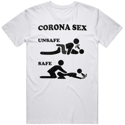 Sex Safe And Unsafe Funny 2020 Trending Mens Cotton Tee T Shirt