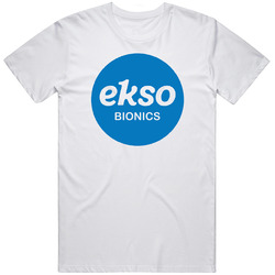 Ekso Bionics Holdings Inc Nasdaq Company Logo Employee Fan Mens Cotton Tee T Shirt
