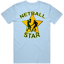 Netball Star Mens Cotton Tee T Shirt