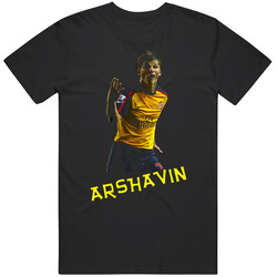 Andrei Arshavin Soccer Mens Cotton Tee T Shirt