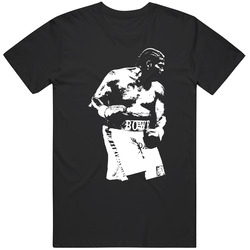 Riddick Bowe Heavyweight Boxing Copy Mens Cotton Tee T Shirt