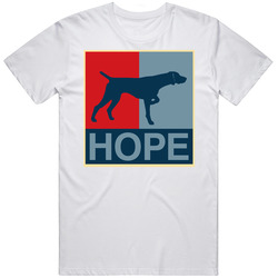 German Wirehaired Pointer Custom Dog Breed Hope Parody Mens Cotton Tee T Shirt