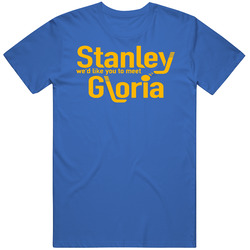 St Louis Stanley Meet Gloria Mens Cotton Tee T Shirt