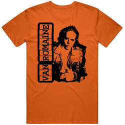 Van Romaine Rock Drummer Music Mens Cotton Tee T Shirt