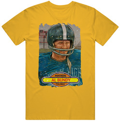 Al Bundy Full Back Football Card Grunge Mens Cotton Tee T Shirt