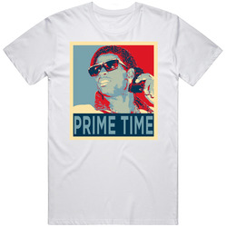 Deion Sanders Prime Time Hope Style Football Fan Mens Cotton Tee T Shirt