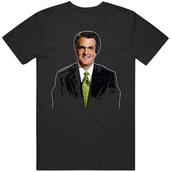 Mel Kiper Jr Football Draft Guru Front Mens Cotton Tee T Shirt