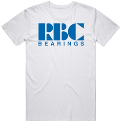 Rbc Bearings Incorporated Nasdaq Company Logo Employee Fan Mens Cotton Tee T Shirt