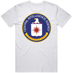 Central Intelligence Agency Cia Logo Mens Cotton Tee T Shirt