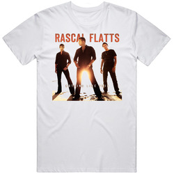 Rascal Flatts Album Cover Music Mens Cotton Tee T Shirt