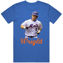 David Wright New York Mens Cotton Tee T Shirt