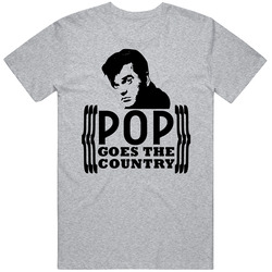 Pop Goes The Country Classic Mens Cotton Tee T Shirt