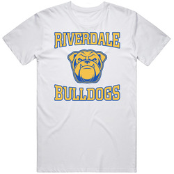 Riverdale Bulldogs Popular Tv Show Sports Teams Fan Mens Cotton Tee T Shirt