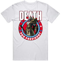 Death Darksiders 2 Rpg Role Playing Game Characters For President Video Game Gaming Gamer Mens Cotton Tee T Shirt