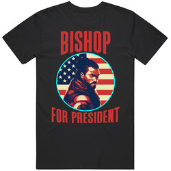 Bishop Marvel Universe For President Spy Comic Book Fan Mens Cotton Tee T Shirt