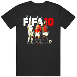 Fifa 2010 Soccer Video Game Mens Cotton Tee T Shirt