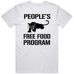 Peoples Free Food Program As Seen On The Boys Season 2 Tv Show Mens Cotton Tee T Shirt