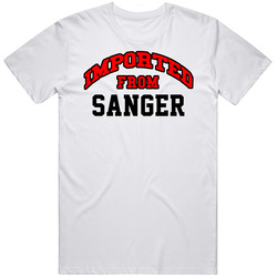 Imported From Sanger Mens Cotton Tee T Shirt