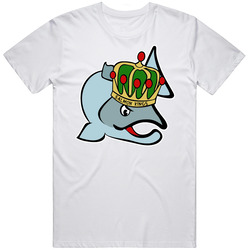 Victoria Salmon Kings Hockey Logo Mens Cotton Tee T Shirt